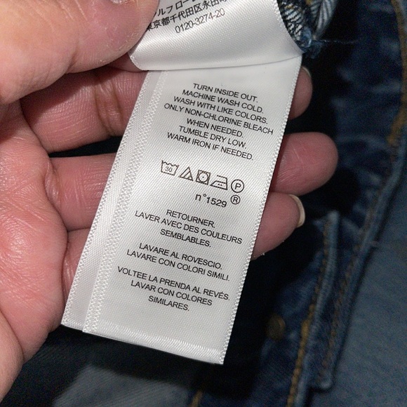 Ralph Lauren blue jeans NWT size 16W wide legs pristine condition - Picture 10 of 12